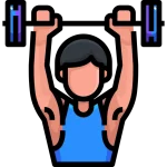 Modern gym at Cloverdale SPR with fitness machines